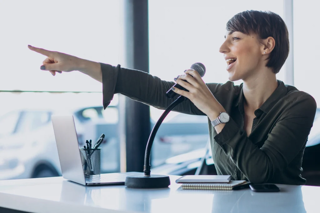 learning to trust your own voice